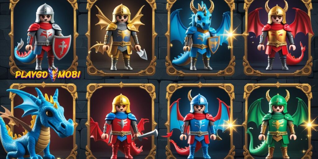 golden dragon playmobil app